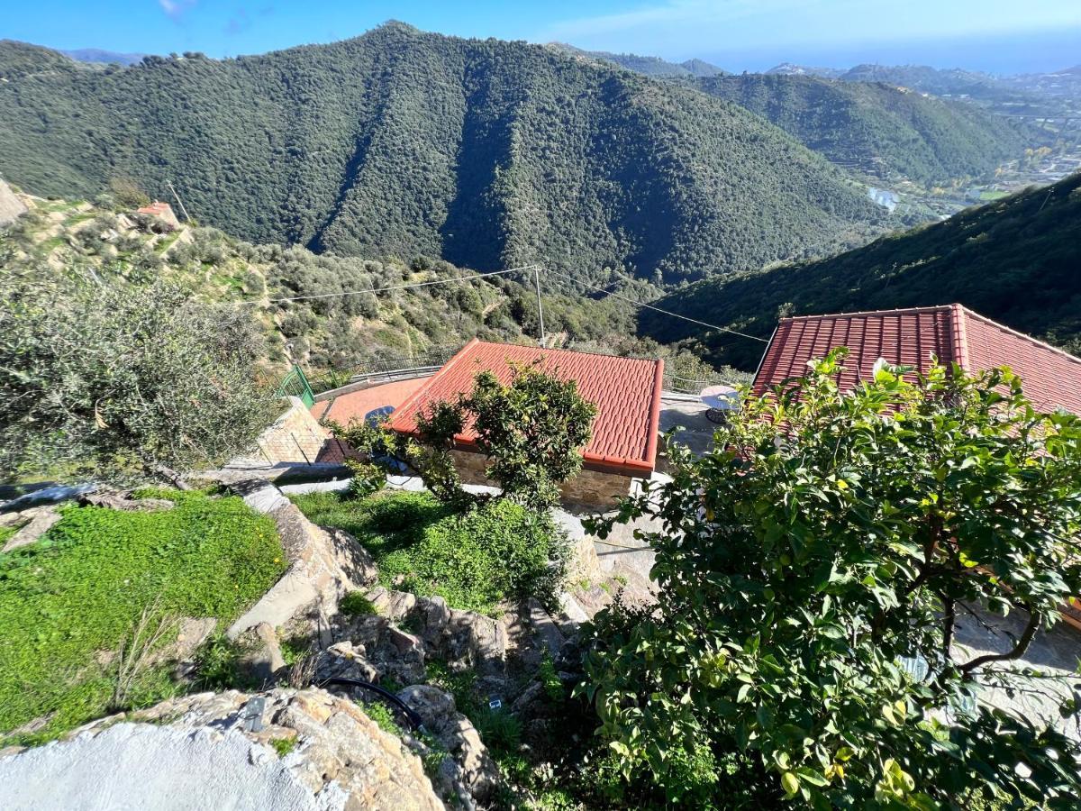 Villa Di Campagna Con Vista Mare 5 Camere Da Letto Pampara Exteriör bild