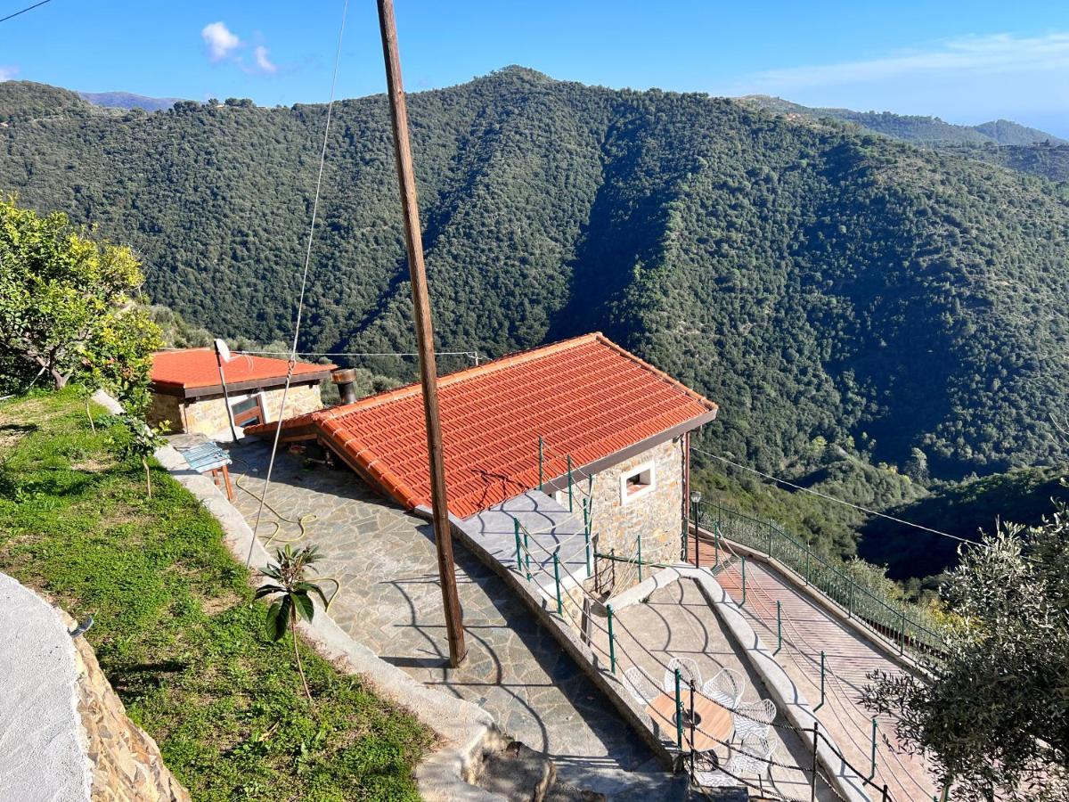 Villa Di Campagna Con Vista Mare 5 Camere Da Letto Pampara Exteriör bild