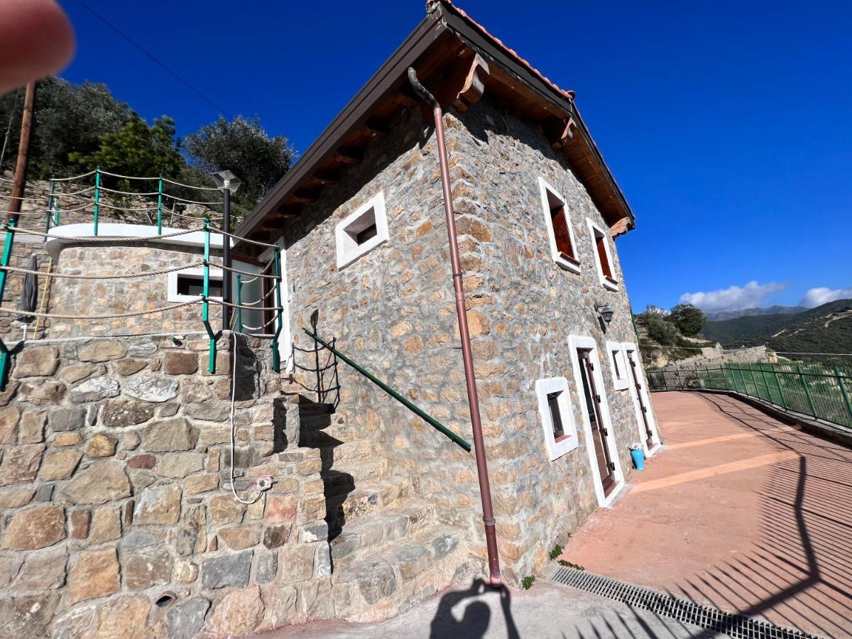 Villa Di Campagna Con Vista Mare 5 Camere Da Letto Pampara Exteriör bild