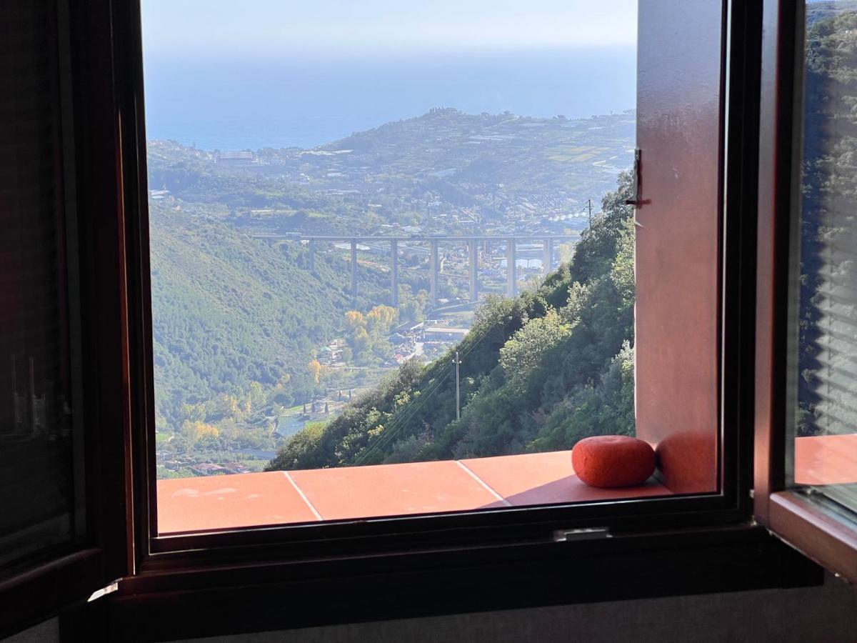 Villa Di Campagna Con Vista Mare 5 Camere Da Letto Pampara Exteriör bild