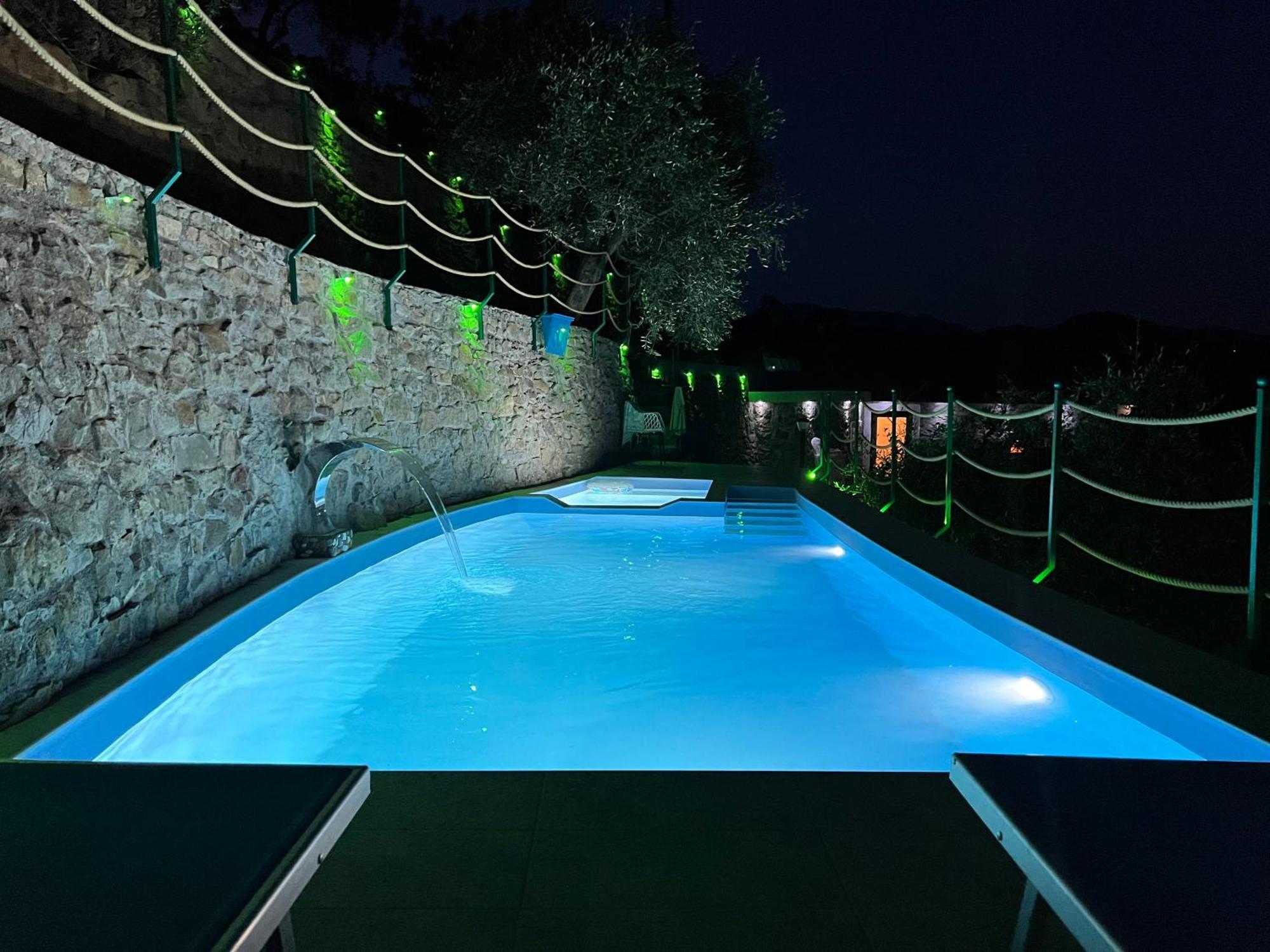 Villa Di Campagna Con Vista Mare 5 Camere Da Letto Pampara Exteriör bild