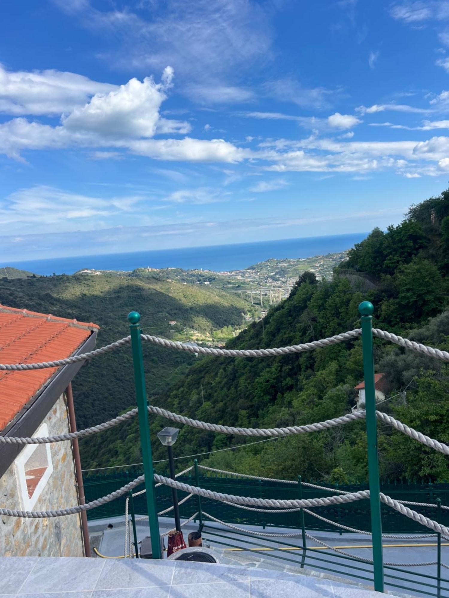 Villa Di Campagna Con Vista Mare 5 Camere Da Letto Pampara Exteriör bild