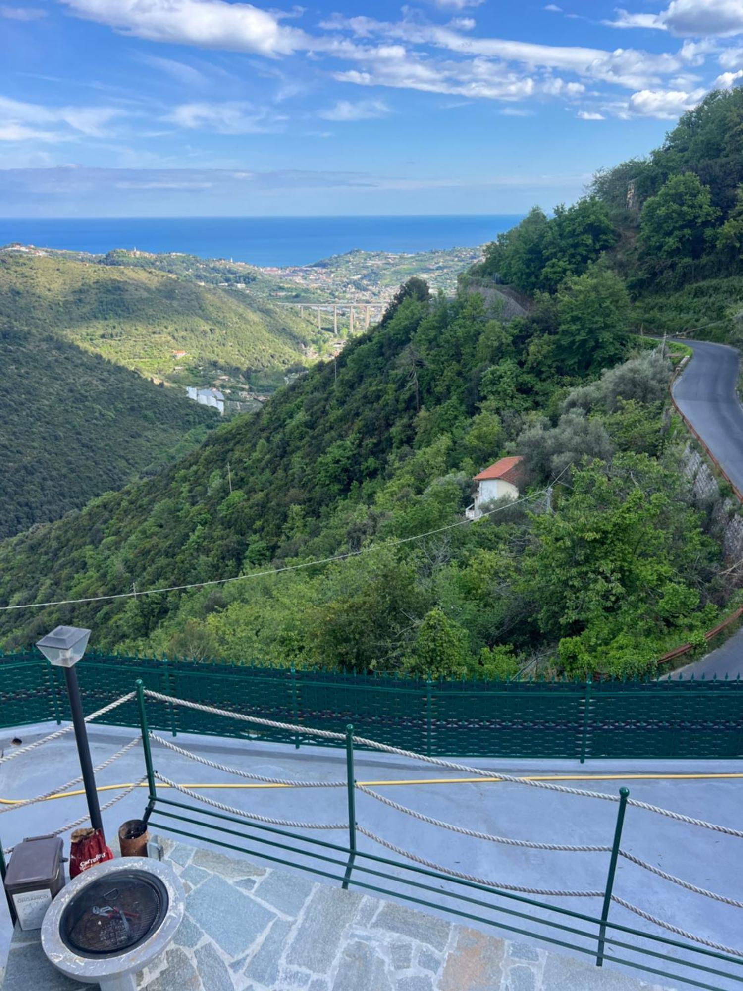 Villa Di Campagna Con Vista Mare 5 Camere Da Letto Pampara Exteriör bild