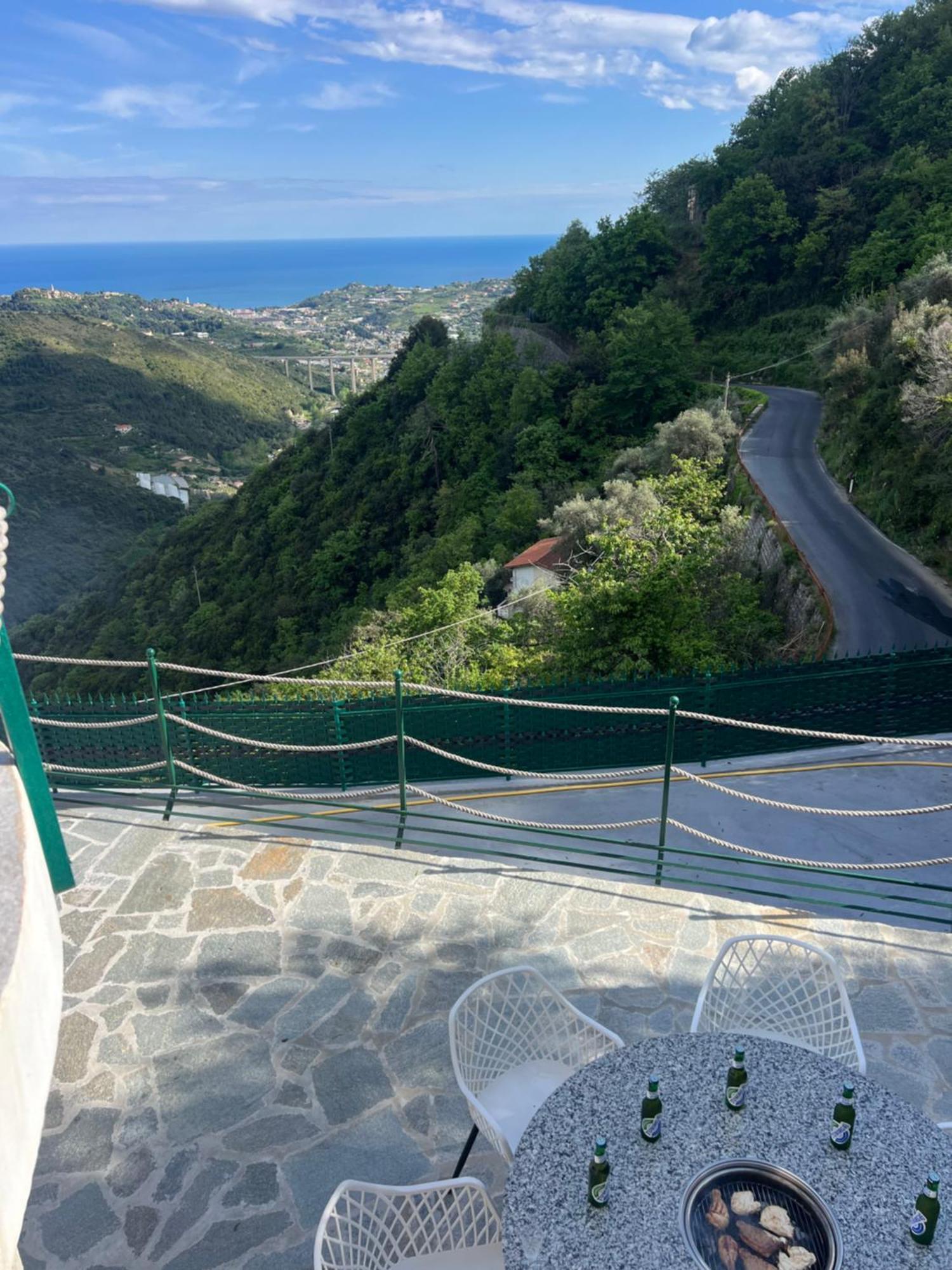 Villa Di Campagna Con Vista Mare 5 Camere Da Letto Pampara Exteriör bild
